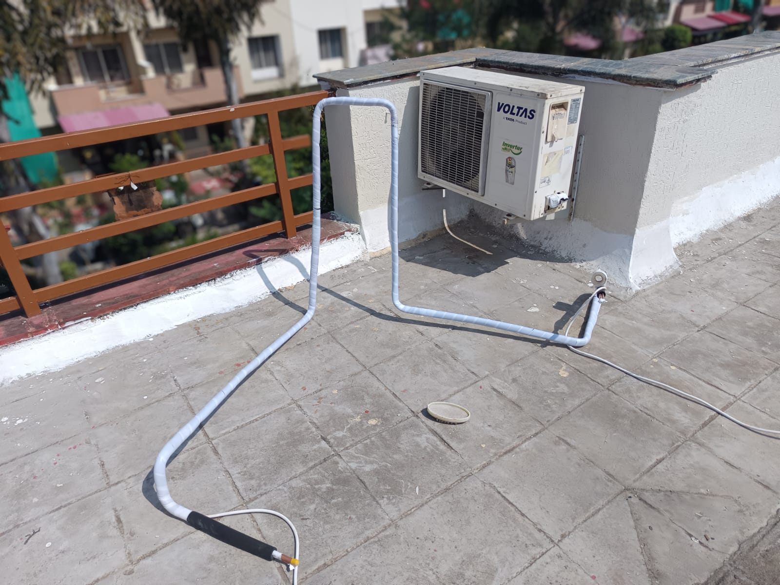 AC gas filling